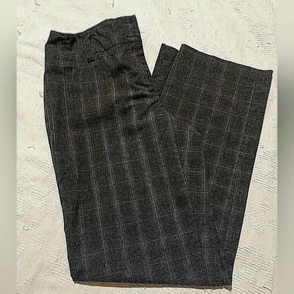 Women's Pants/Slacks Gray Tweed Size 6